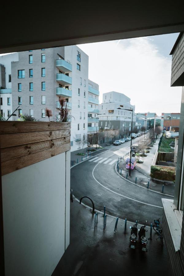 Ferienwohnung L'Echappee Parisienne - Canal St-Denis Aubervilliers Exterior foto